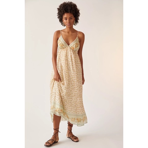 Anthropologie Let Me Be Babydoll Midi Dress - Picture 2 of 8